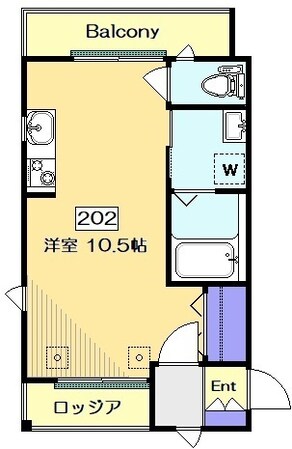 三軒茶屋駅 徒歩11分 2階の物件間取画像